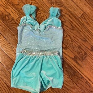 Awish Come True costume velour & sequin size MC